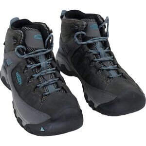 KEEN Targhee III Mid Waterproof Hiking Boot Magnet/Atlantic Blue Women's US 8